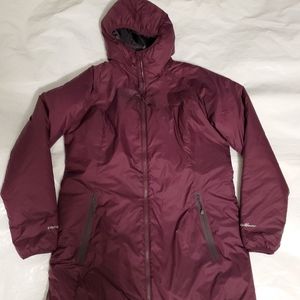 Eddie Bauer Thin Down Parka Jacket Women's L Large